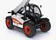 Bobcat TL470 Telescopic Handler and Loader Rigged 3D model
