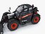 Bobcat TL470 Telescopic Handler and Loader Rigged 3D model