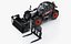 Bobcat TL470 Telescopic Handler and Loader Rigged 3D model