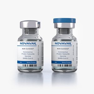 Serum Tubing Vials Novavax 3D model