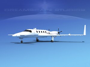 Beechcraft Starship 2000A Unmarked
