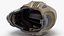 Casque militaire futuriste de science-fiction