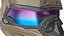 Casque militaire futuriste de science-fiction