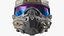 Casque militaire futuriste de science-fiction