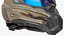 Casque militaire futuriste de science-fiction