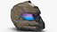 Casque militaire futuriste de science-fiction