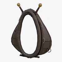 Horse Collar Low-poly