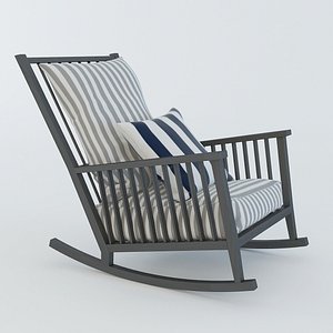 gervasoni chair 3d model