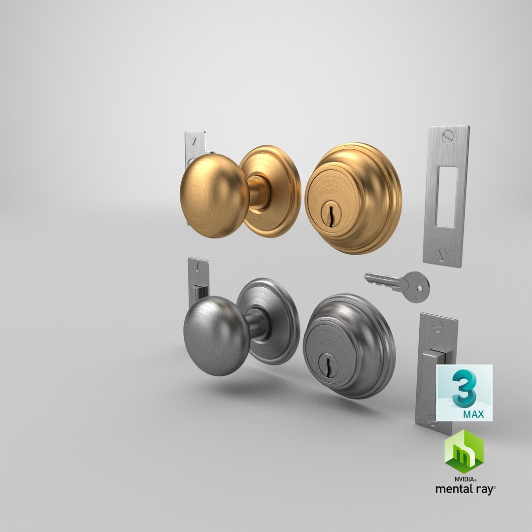 door knob set 3D model https://p.turbosquid.com/ts-thumb/St/1EeTLZ/4q/stemcell_max_mental_ray_render/png/1620475339/1920x1080/fit_q87/a281f43ef654c9aee475b9c4e397d05b50a877d2/stemcell_max_mental_ray_render.jpg