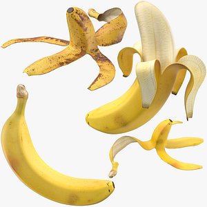 3D Banana Collection