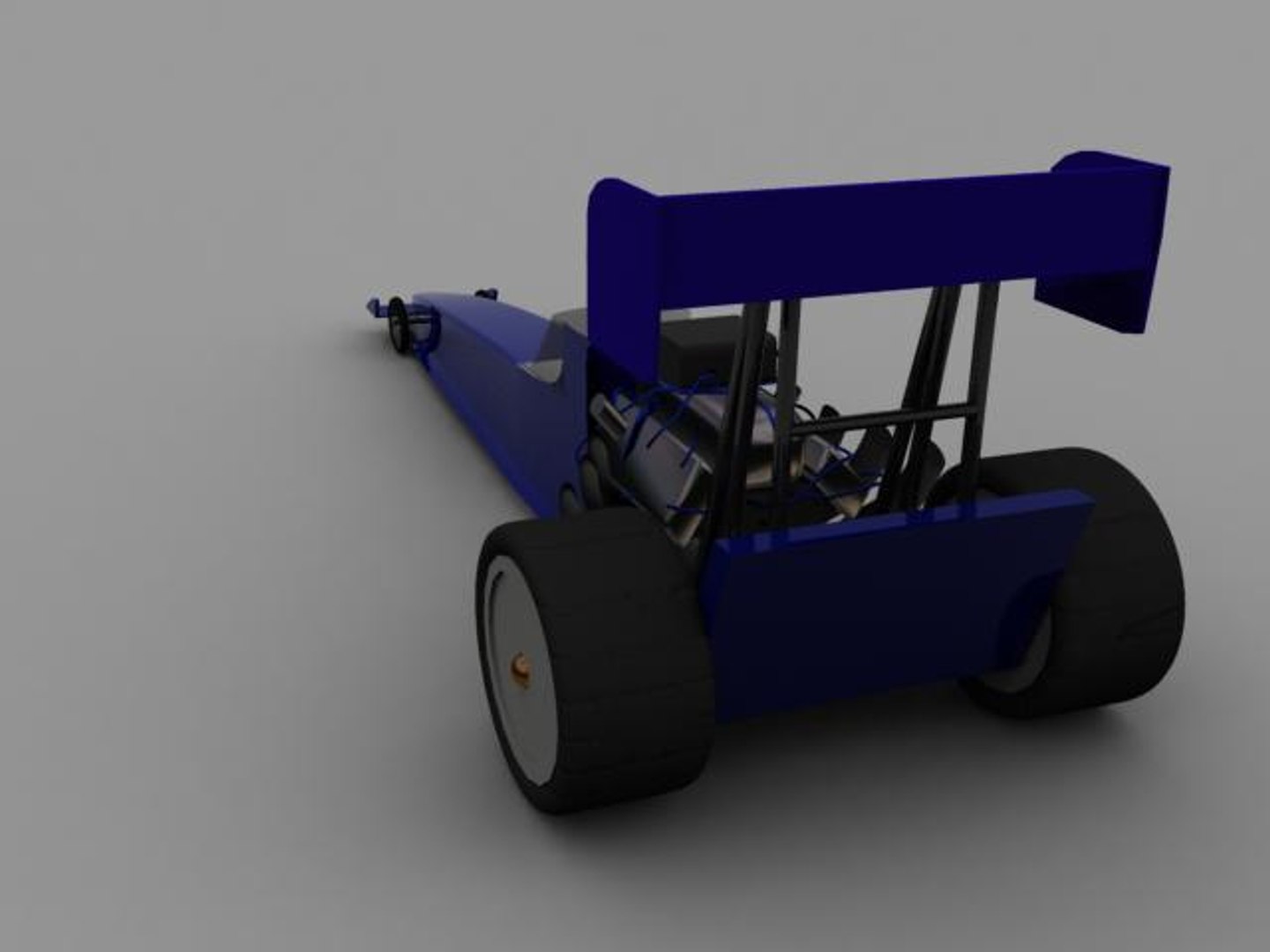 Dragster Car 3ds
