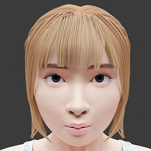 actress12 3D model