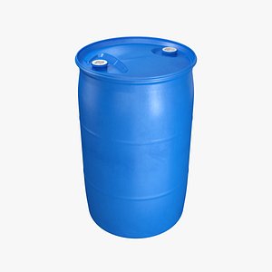 Plastic barrel 2 fittings
