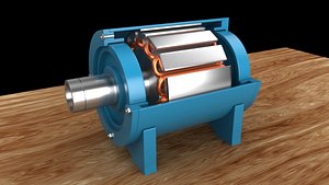 3D model Magnet Motor