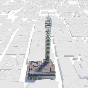 BT tower and environment