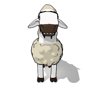 3d cartoons sheep