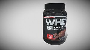 Protein Powder 3D model