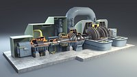 Steam turbine generator