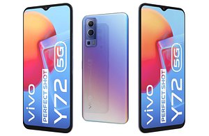 Vivo Y72 Dream Glow Low Poly