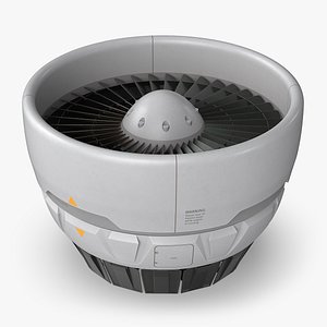 Propulsion Jet Rotor White