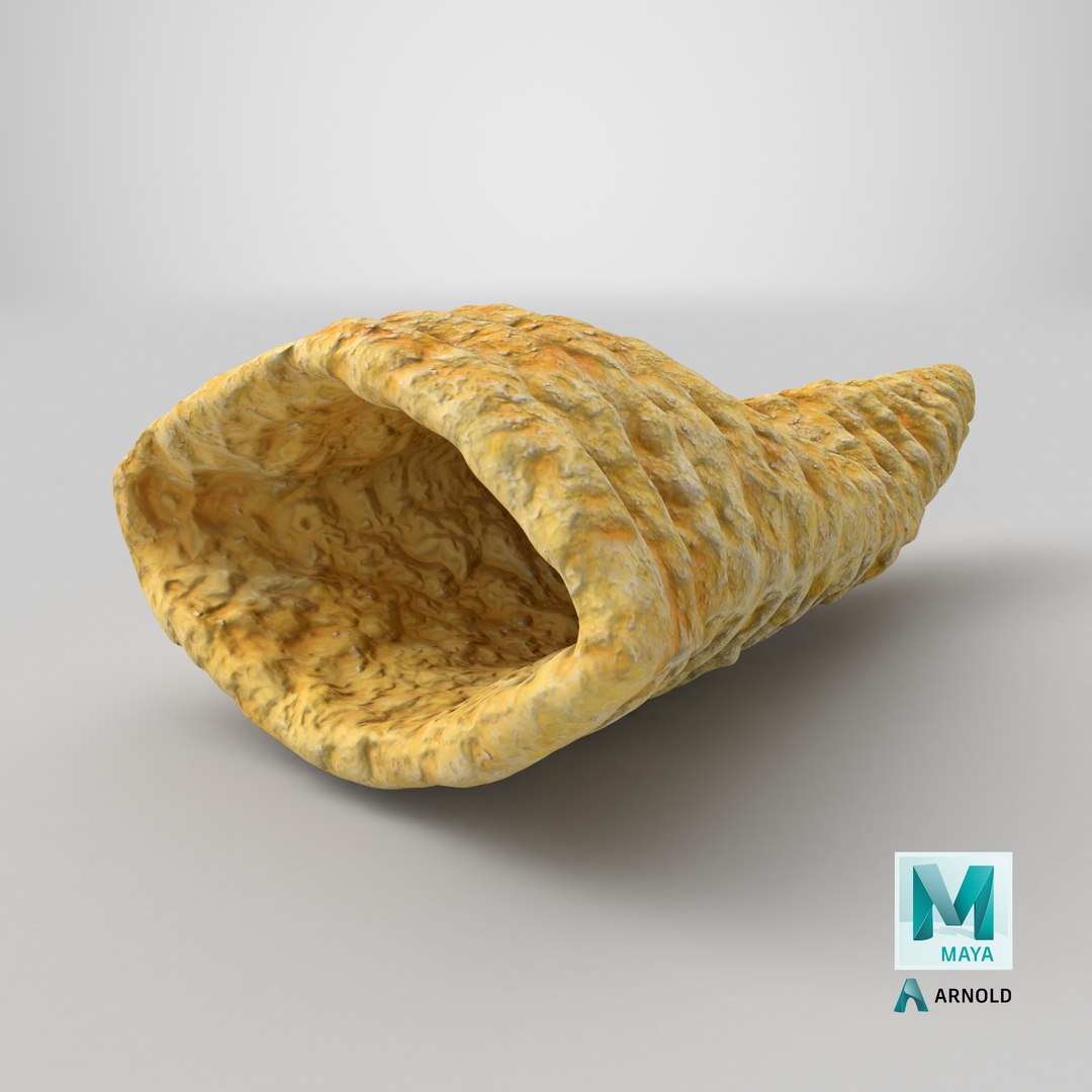 3D Corn Chip 02 Model - TurboSquid 2243635