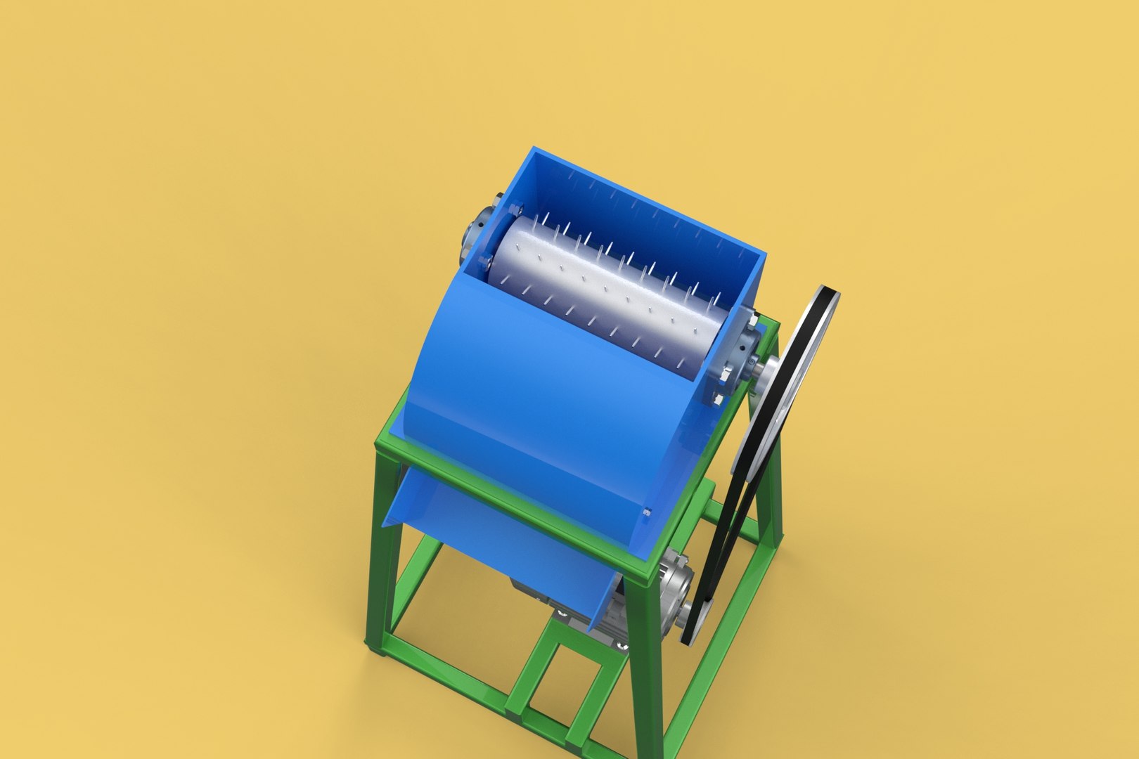ORGANIC WASTE SHREDDER CRUSHER VEGETABLE COCOPEAT GRIND MACHINE 3D model https://p.turbosquid.com/ts-thumb/St/TukNKX/BI/organicwasteshreddercrushervegetablegrindingcocopeatgrindermachine23/jpg/1730726479/1920x1080/fit_q87/acee0aeab7f2d628a751b199b7952c18be05c682/organicwasteshreddercrushervegetablegrindingcocopeatgrindermachine23.jpg
