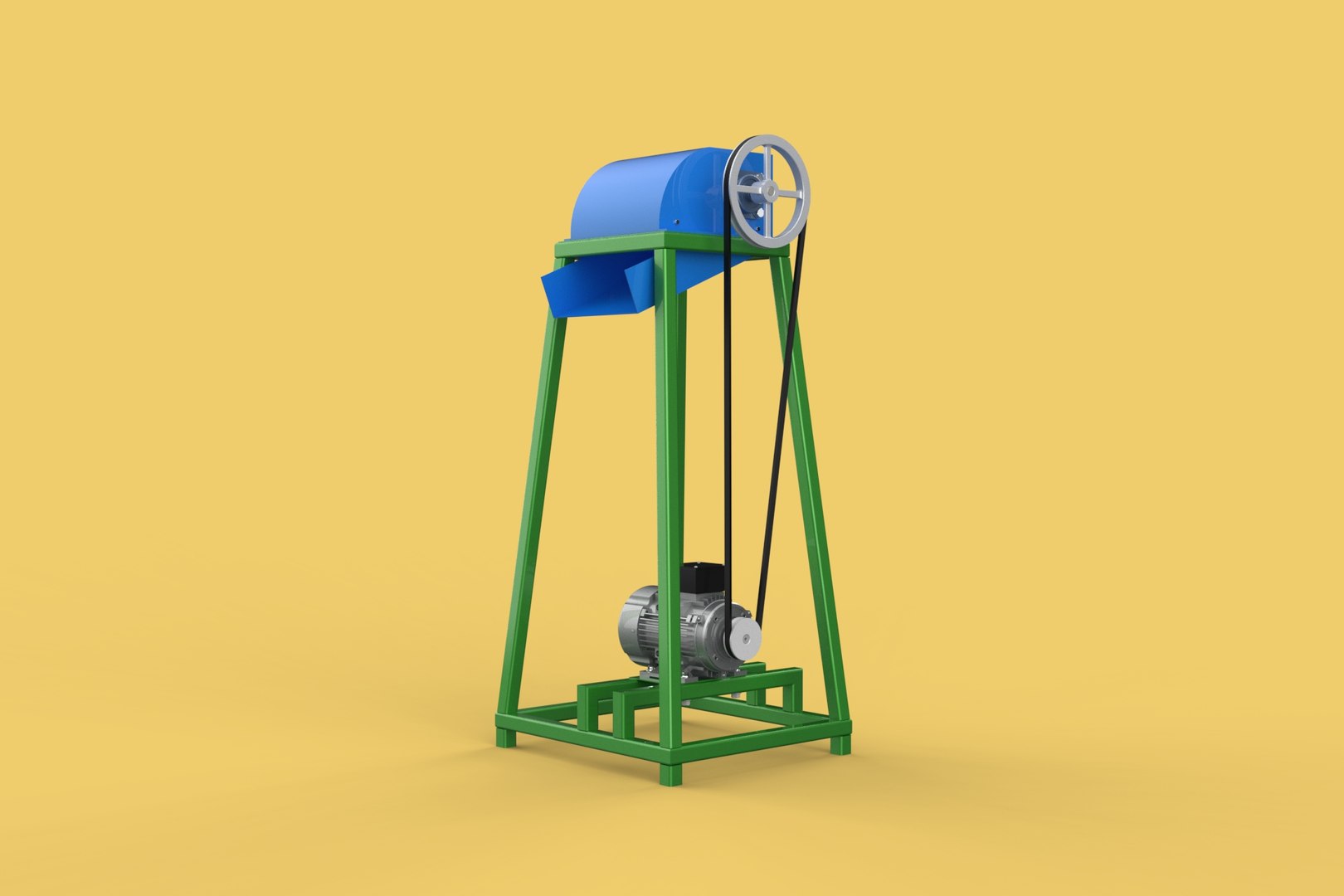 ORGANIC WASTE SHREDDER CRUSHER VEGETABLE COCOPEAT GRIND MACHINE 3D model https://p.turbosquid.com/ts-thumb/St/TukNKX/Hb/organicwasteshreddercrushervegetablegrindingcocopeatgrindermachine17/jpg/1730726475/1920x1080/fit_q87/005613625376e408c3241fd4366399ad68790359/organicwasteshreddercrushervegetablegrindingcocopeatgrindermachine17.jpg