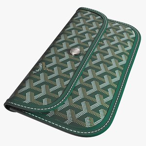 Goyard St Louis Wallet Emerald Green