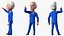 Cartoon Joe Biden Pointing Pose