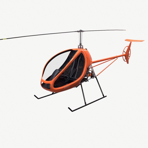 3D - real time helicopter model