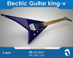 High detailed Electric Guitar Jackson v
