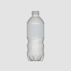 Pepsi Cola Plastic Bottle 600ml 3D model