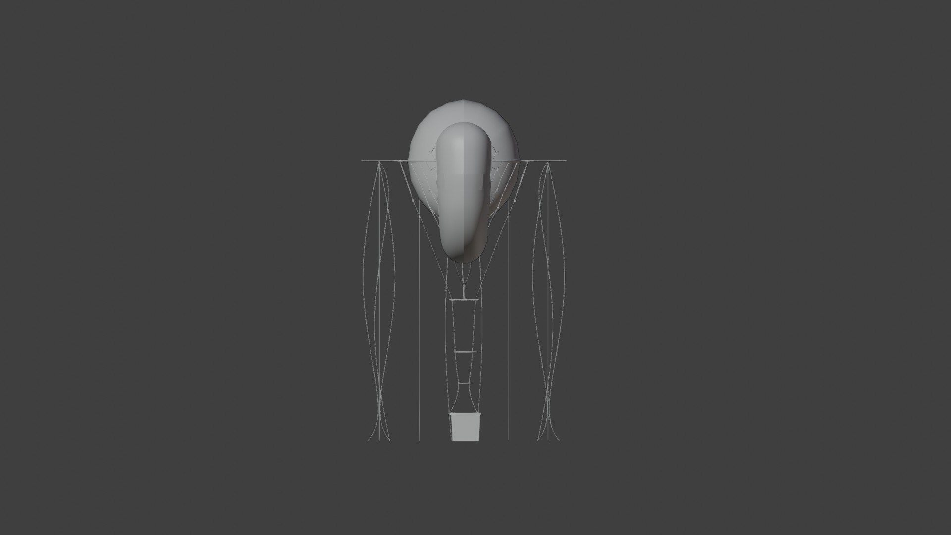 Observation balloon 3D model - TurboSquid 1835383