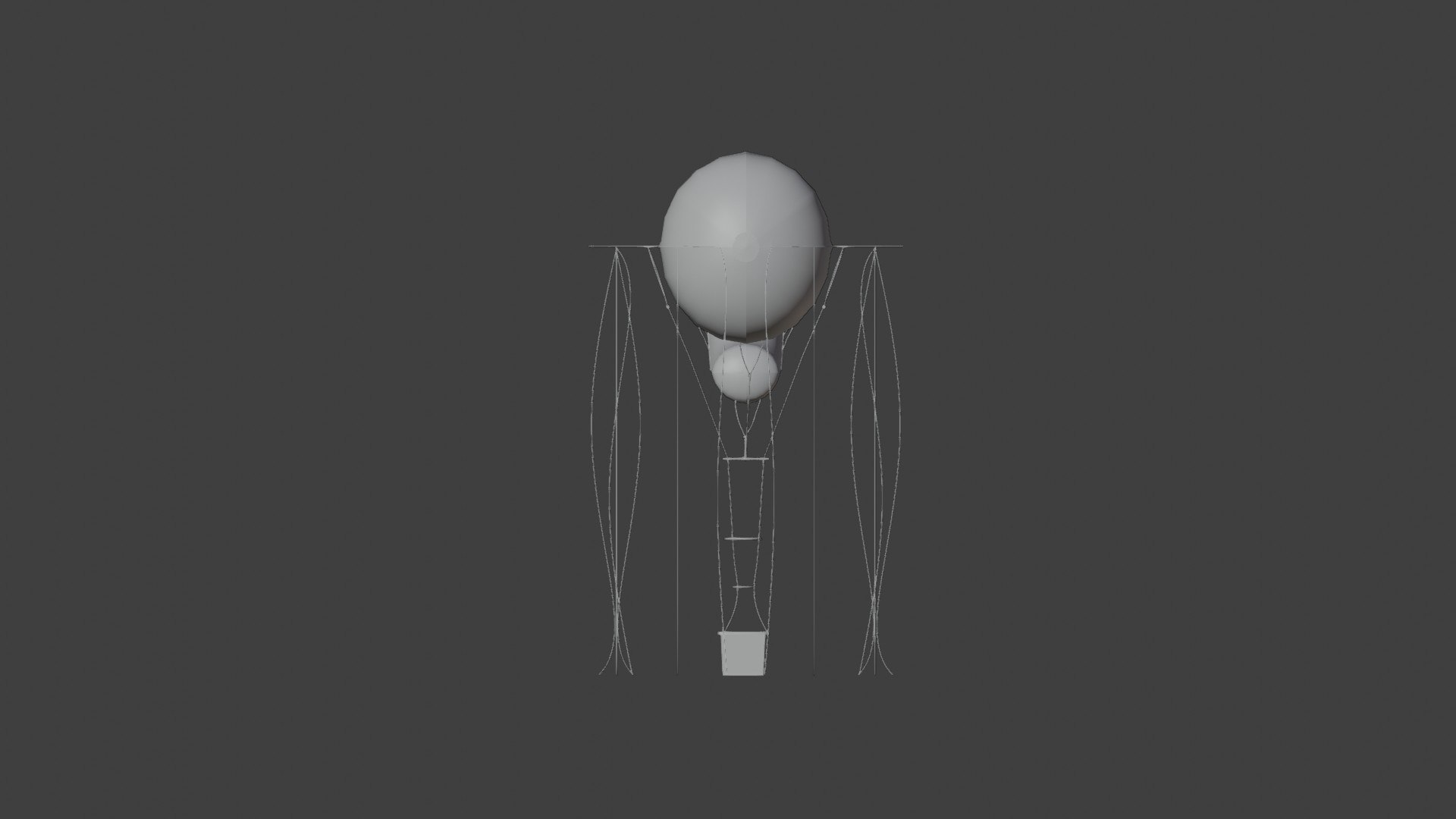Observation balloon 3D model - TurboSquid 1835383