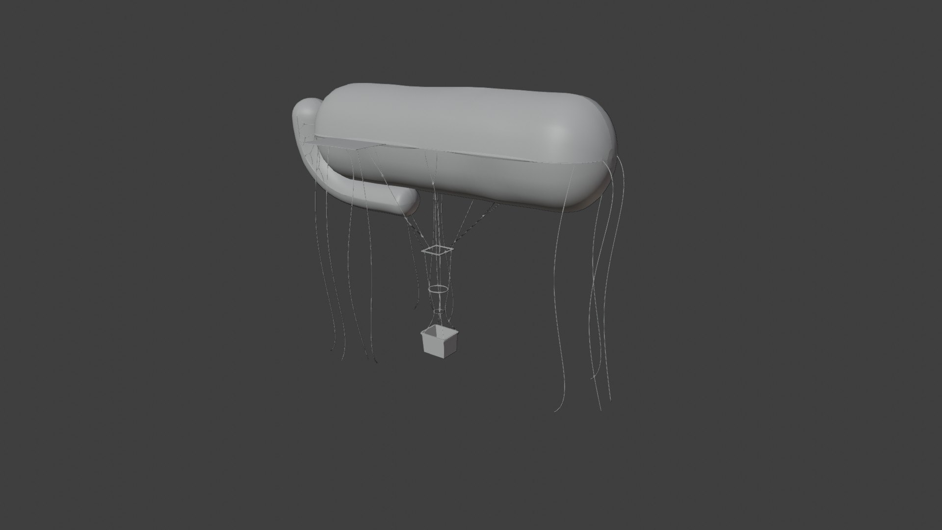 Observation balloon 3D model - TurboSquid 1835383
