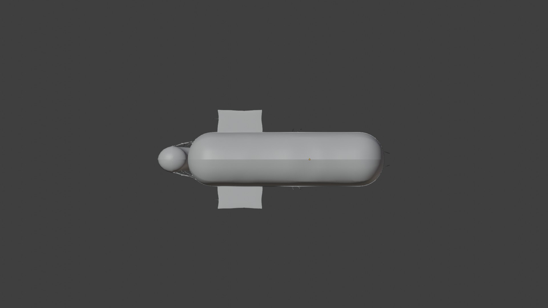 Observation balloon 3D model - TurboSquid 1835383