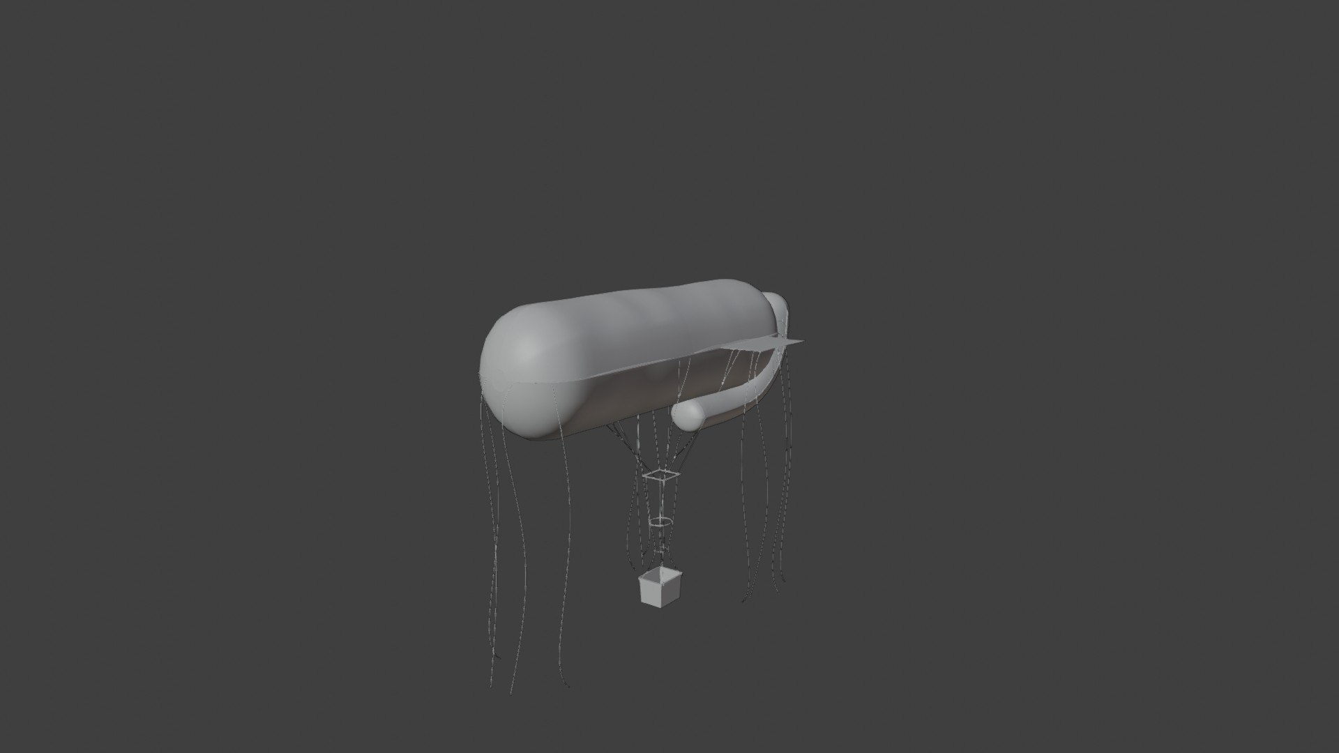 Observation balloon 3D model - TurboSquid 1835383