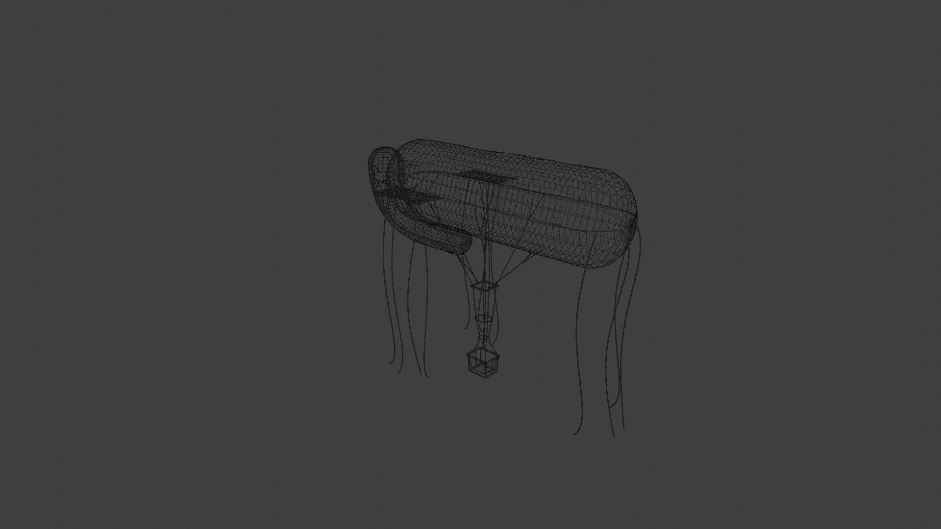 Observation balloon 3D model - TurboSquid 1835383