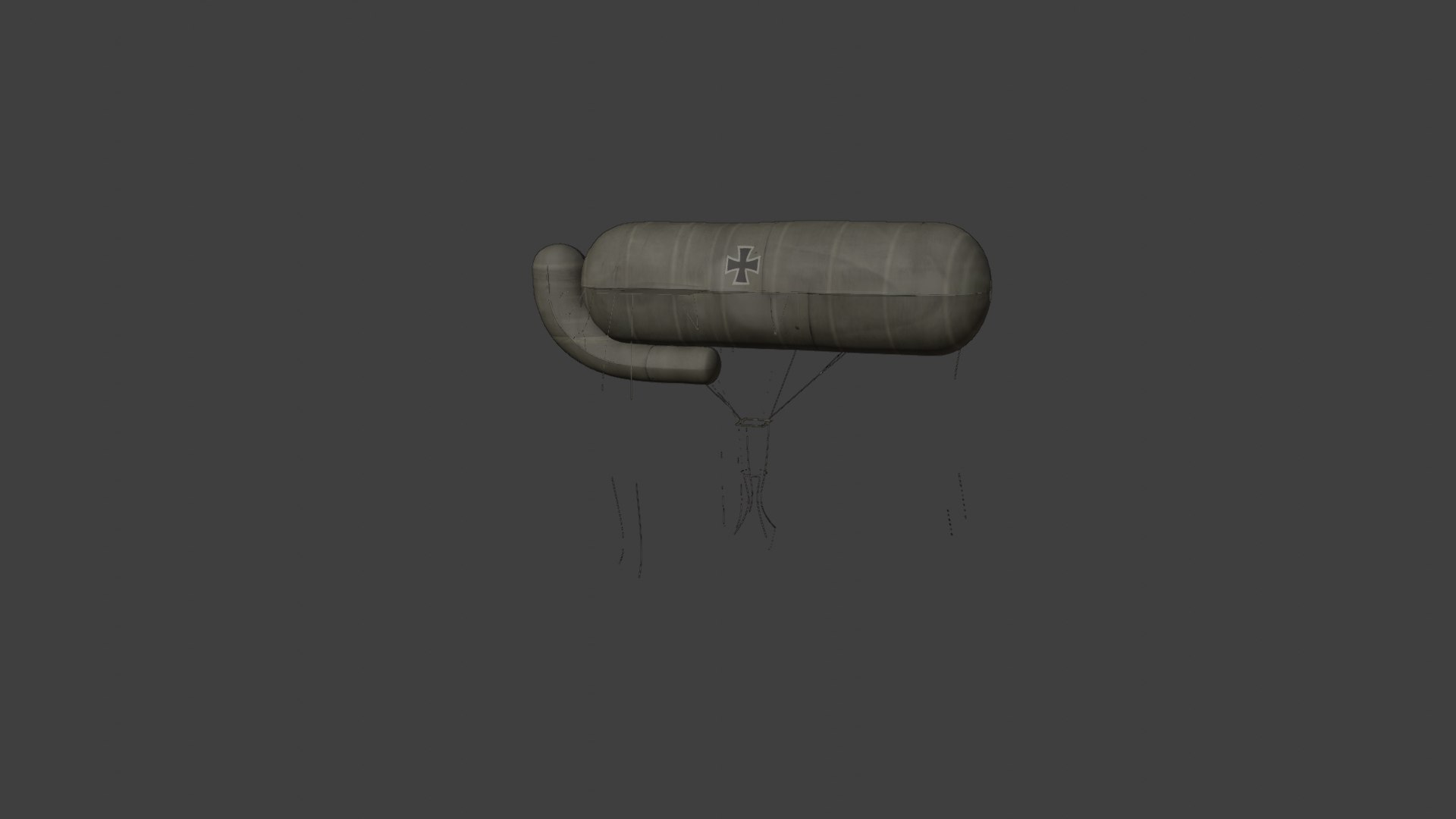 Observation balloon 3D model - TurboSquid 1835383