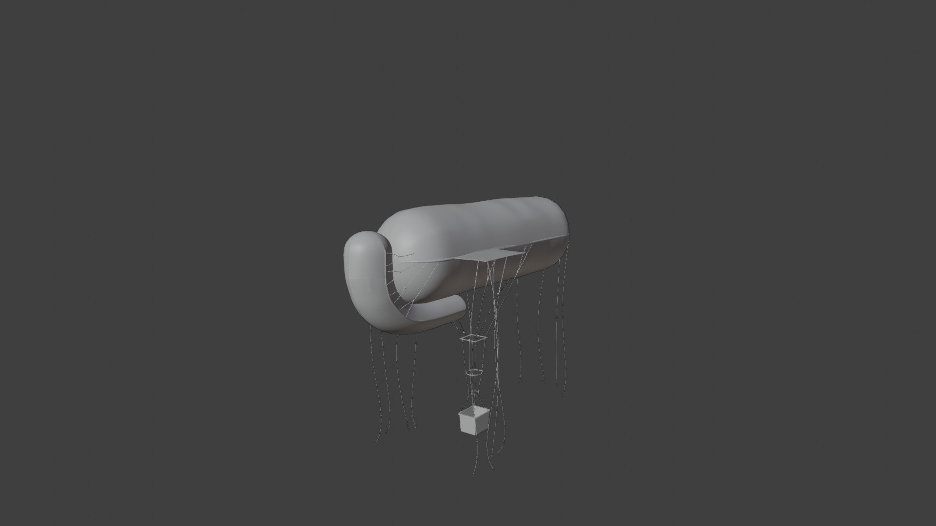 Observation balloon 3D model - TurboSquid 1835383