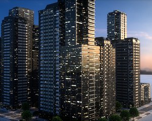 3D City Block Type A26