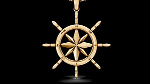 compass pendant printable jewel