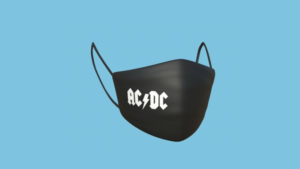 3D ACDC Covid Mask CGI - Character Fashion Design model - TurboSquid ...