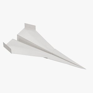 Paper Plane 02 3D