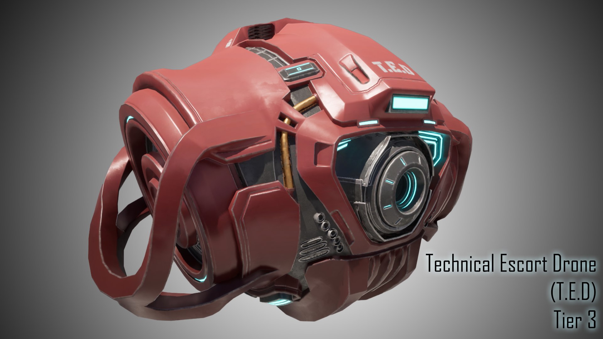Technical Escort Drone All Tiers TED SciFi Asset Pack 3D model https://p.turbosquid.com/ts-thumb/St/pb7Bmf/YN/ted_tier3/png/1741863145/1920x1080/fit_q87/99fb04d54b136d6cc921e2f3c85c5c1d83429986/ted_tier3.jpg