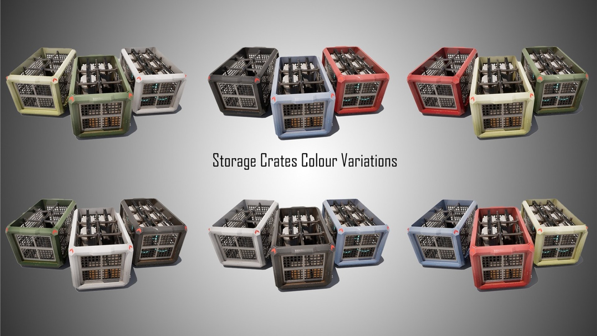 Technical Escort Drone All Tiers TED SciFi Asset Pack 3D model https://p.turbosquid.com/ts-thumb/St/pb7Bmf/Zv/battery_crate_colour_veriation_render/jpg/1741862957/1920x1080/fit_q87/bf1cca0ec78f415b54094a91160f0155b081cab9/battery_crate_colour_veriation_render.jpg