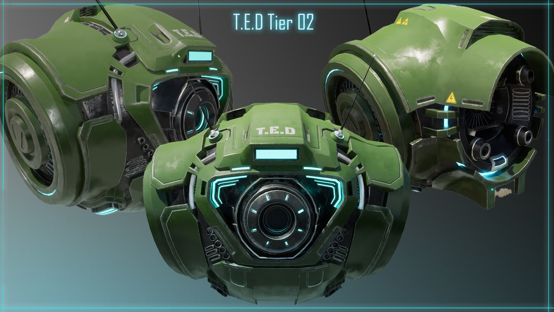 Technical Escort Drone All Tiers TED SciFi Asset Pack 3D model https://p.turbosquid.com/ts-thumb/St/pb7Bmf/qH/ted_feature/png/1741863098/1920x1080/fit_q87/0c61de93bb9081d495813147d05433bcd7a62c0e/ted_feature.jpg