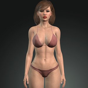 3D Bikini Girl Sonia