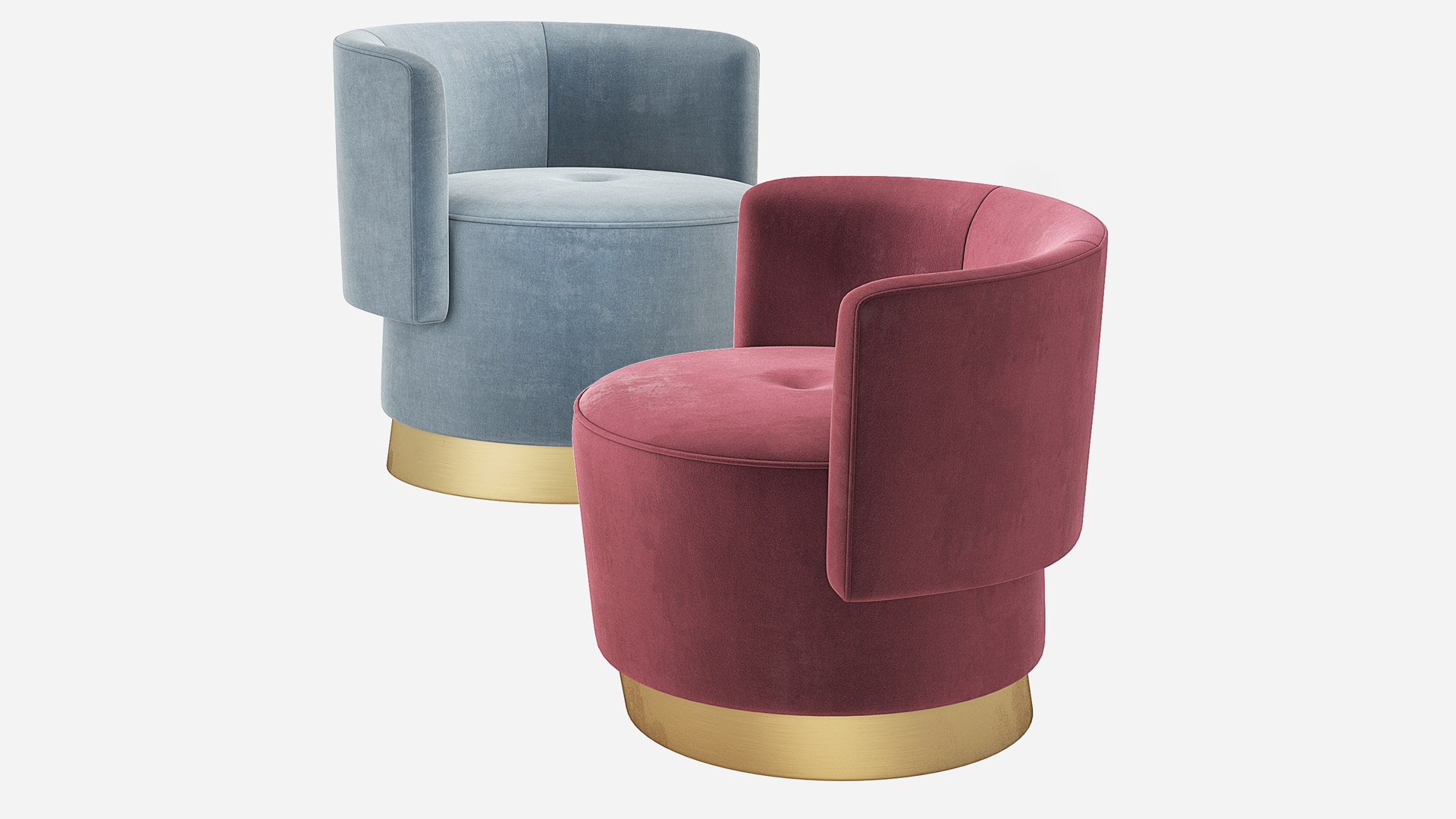 3D Baxter Anais Armchair Model - TurboSquid 1709149