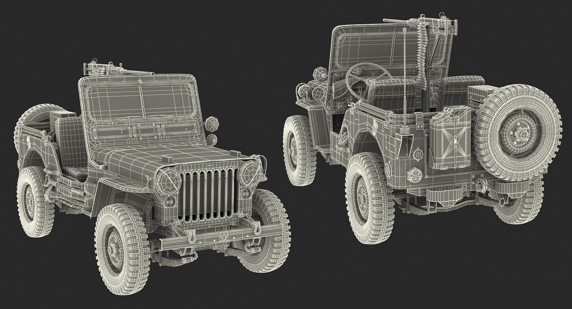 willys jeeps model https://p.turbosquid.com/ts-thumb/St/rh1GyP/XDEFGZsG/willysjeepscollectionvray3dmodels54/jpg/1506060074/1920x1080/fit_q87/e55abf88423dfc9335f3db42c4d0051967b9ec1d/willysjeepscollectionvray3dmodels54.jpg